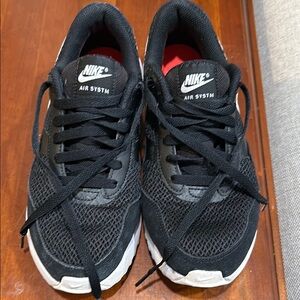 Nike Air System Black Sneakers-Women’s